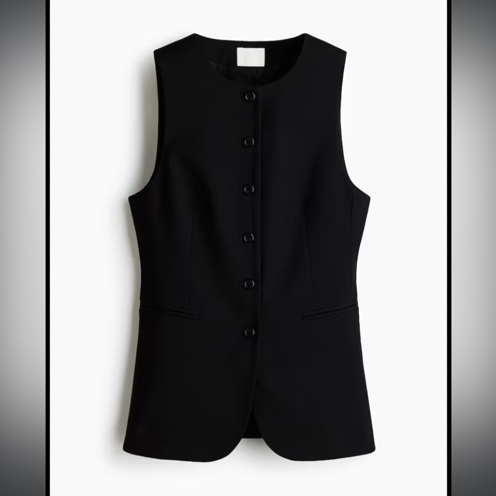H&M Black Sleeveless Vest